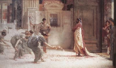 Alma-Tadema, Sir Lawrence Caracalla (mk23) oil painting image